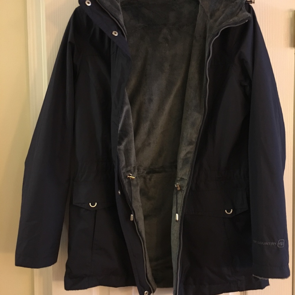 Free country rain coat